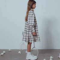 Unlabel Milk Square Buttons Dress