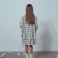 Unlabel Milk Square Buttons Dress