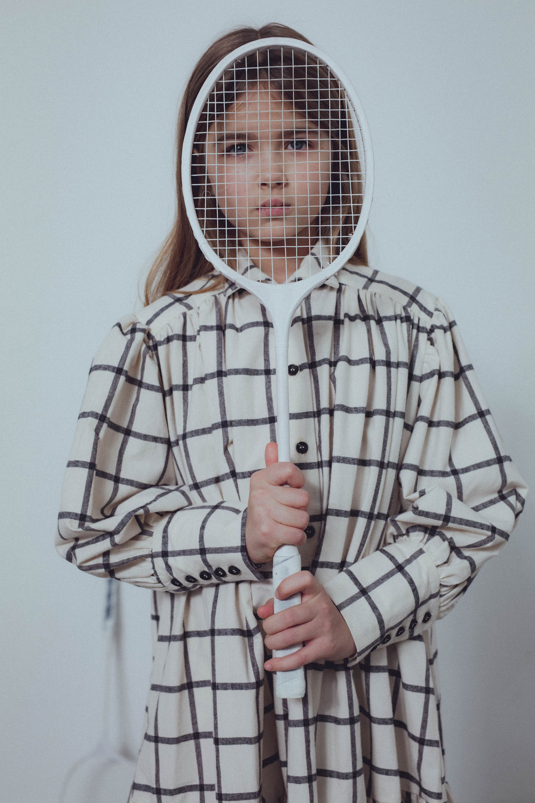 Unlabel Milk Square Buttons Dress