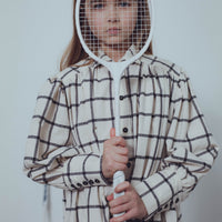 Unlabel Milk Square Buttons Dress