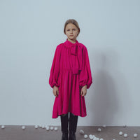 Unlabel Fuchsia Bow Dress