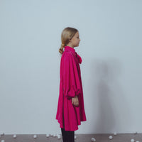 Unlabel Fuchsia Bow Dress