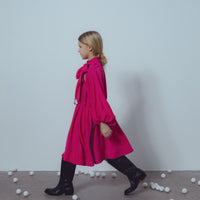 Unlabel Fuchsia Bow Dress