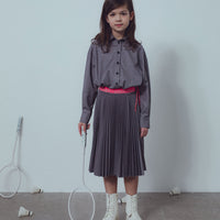 Unlabel Clouds Pleated Skirt