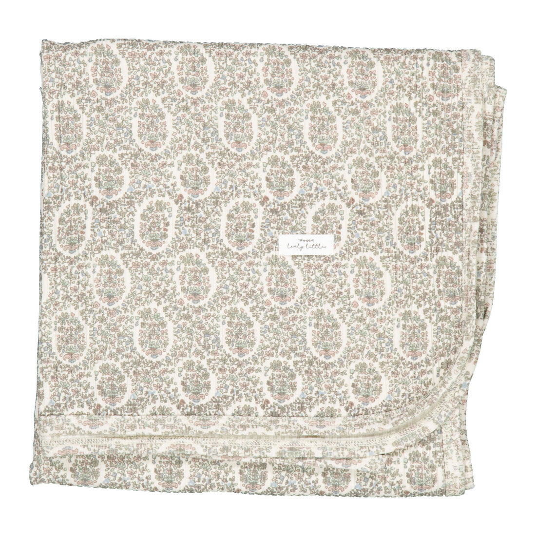 Lovely Littles Lila Floral - The Printed Blanket