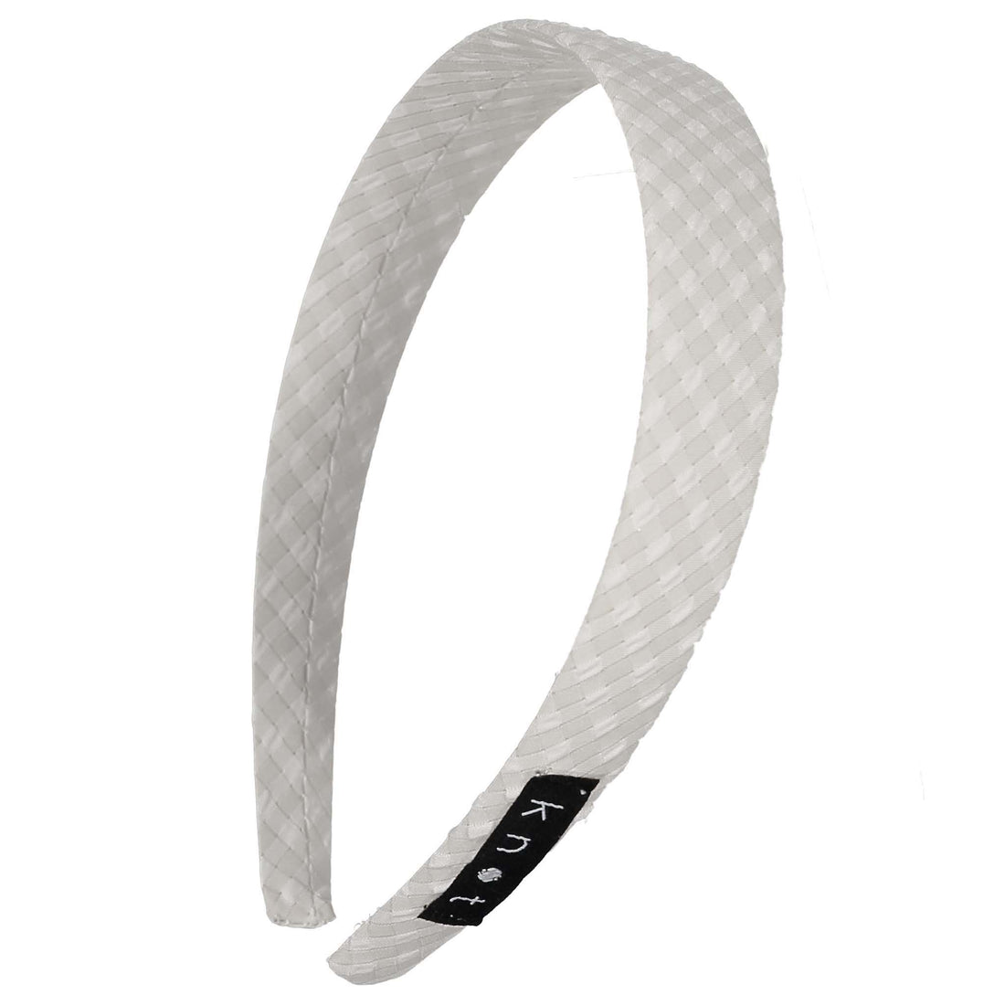 Knot Hairbands White Seersucker Headband