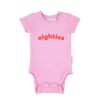 Piupiuchick Lavender Eighties Print Bodysuit