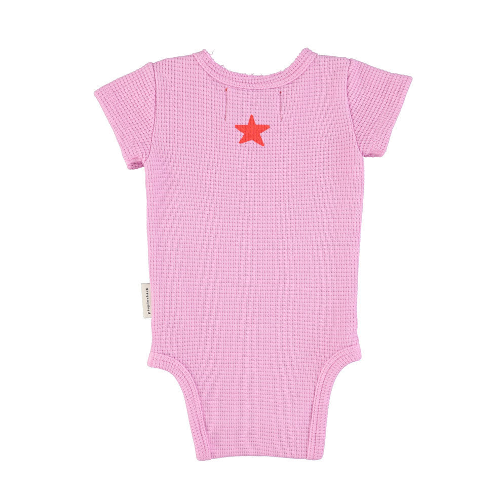 Piupiuchick Lavender Eighties Print Bodysuit