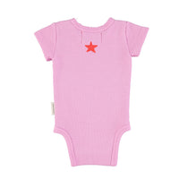 Piupiuchick Lavender Eighties Print Bodysuit