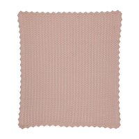 Bebe Organic Dusty Pink Silvia Blanket
