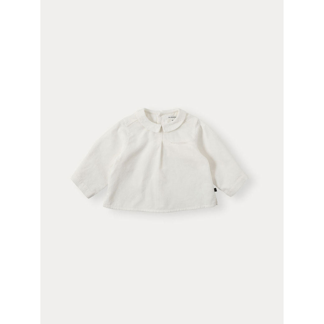 Bene Bene Ivory Baby Corduroy Warm Slit Shirt