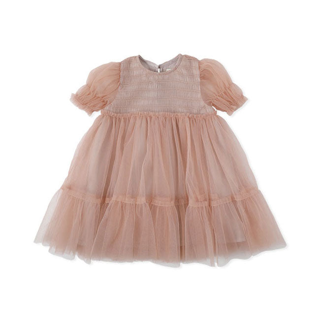 Bene Bene Indi Pink Smocking Sha Dress
