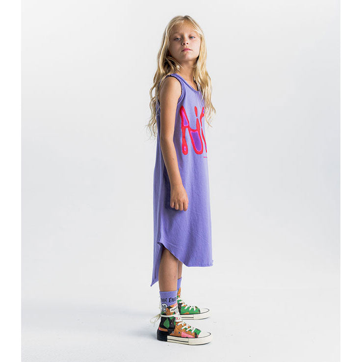 Nununu Mauve Mist Hell No! Tank Dress