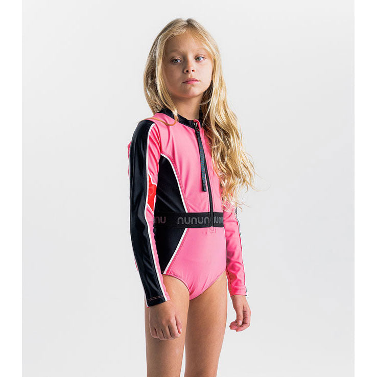 Nununu Strawberry Pink Outline Swimsuit