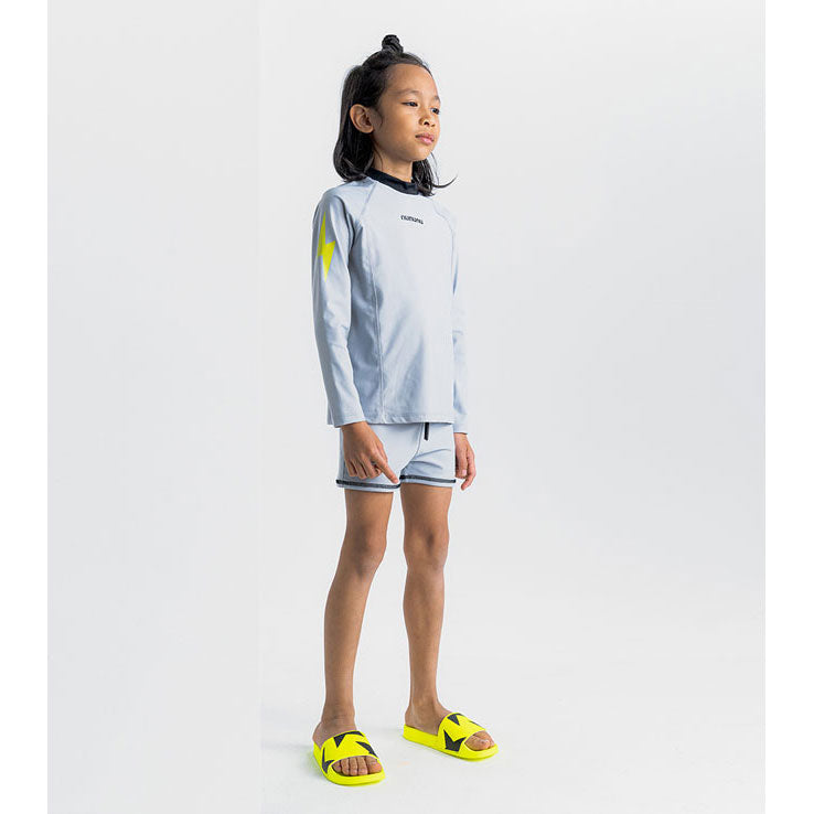 Nununu Lunar Grey Bolt Rashguard