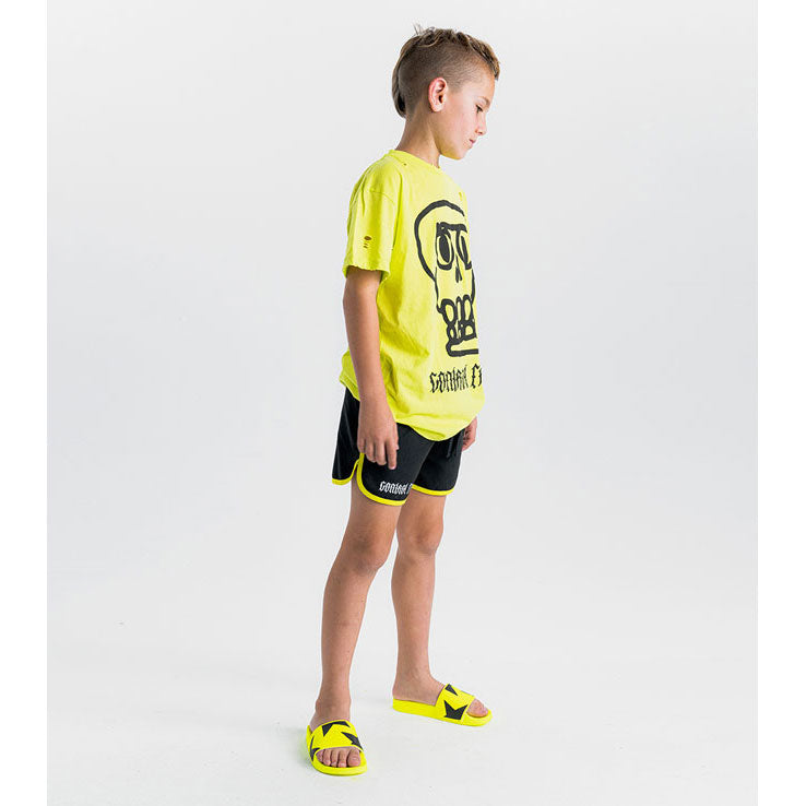 Nununu Black Control Freak Surf Trunks