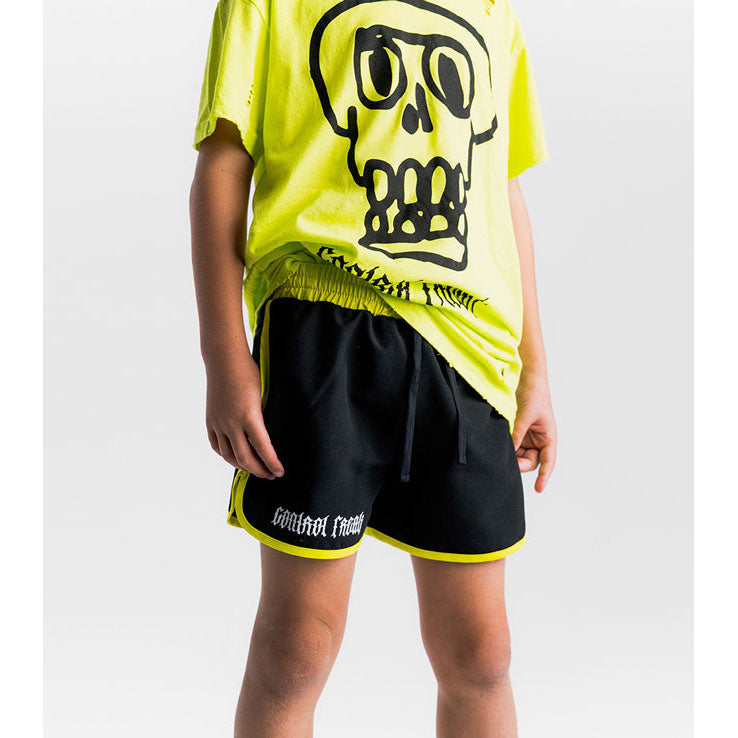 Nununu Black Control Freak Surf Trunks