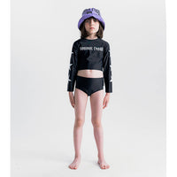 Nununu Black Triple Star Shirtini