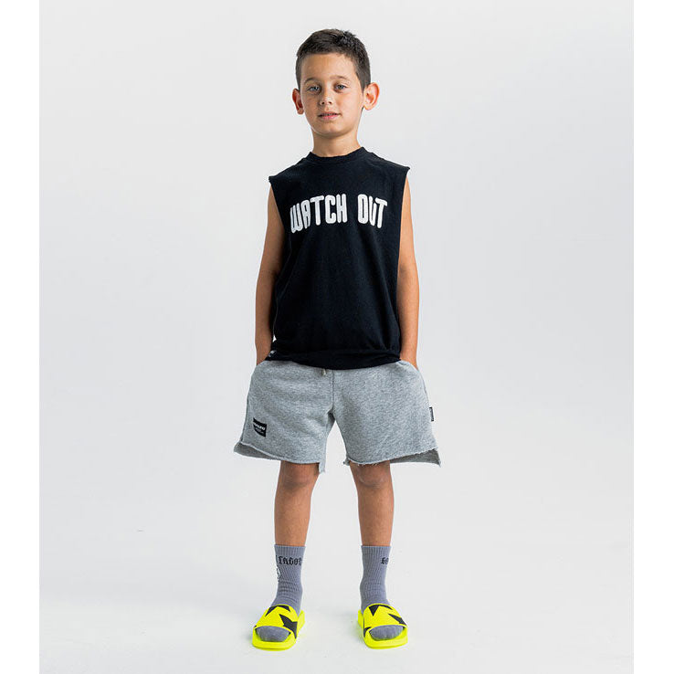 Nununu Black Watch Out Sleeveless Shirt