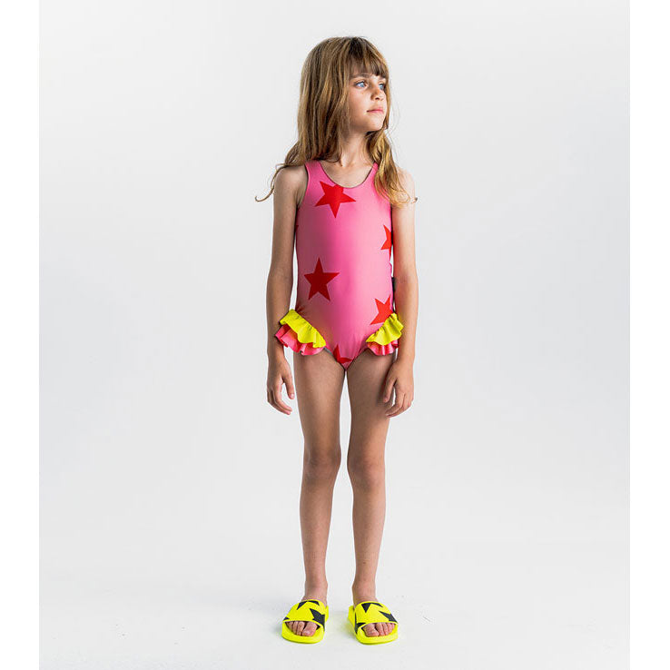 Nununu Strawberry Pink All Star Swimsuit