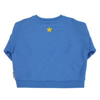 Piupiuchick Blue Fantastic Print Sweatshirt