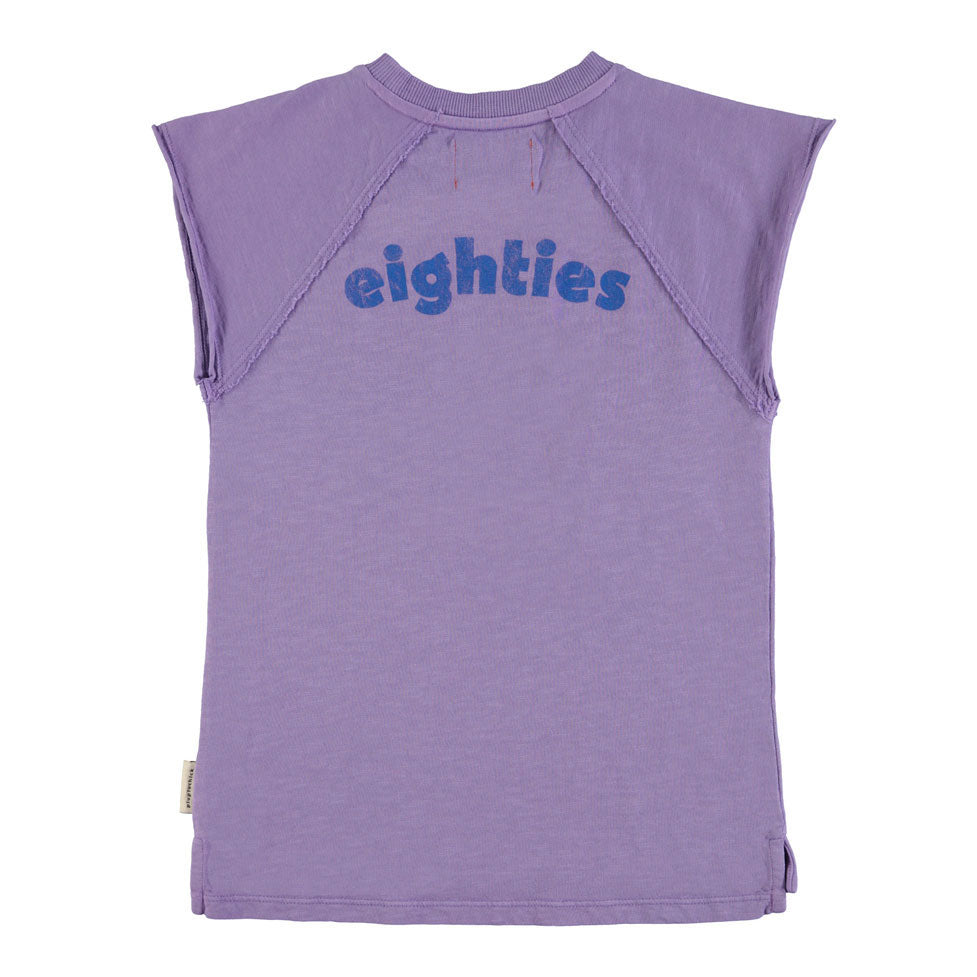 Piupiuchick Purple Multicolor Wave Dress