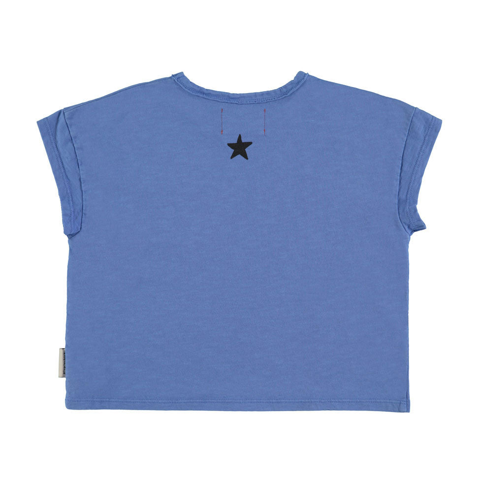 Piupiuchick Blue Feelin Alive Print Tee
