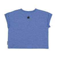 Piupiuchick Blue Feelin Alive Print Tee