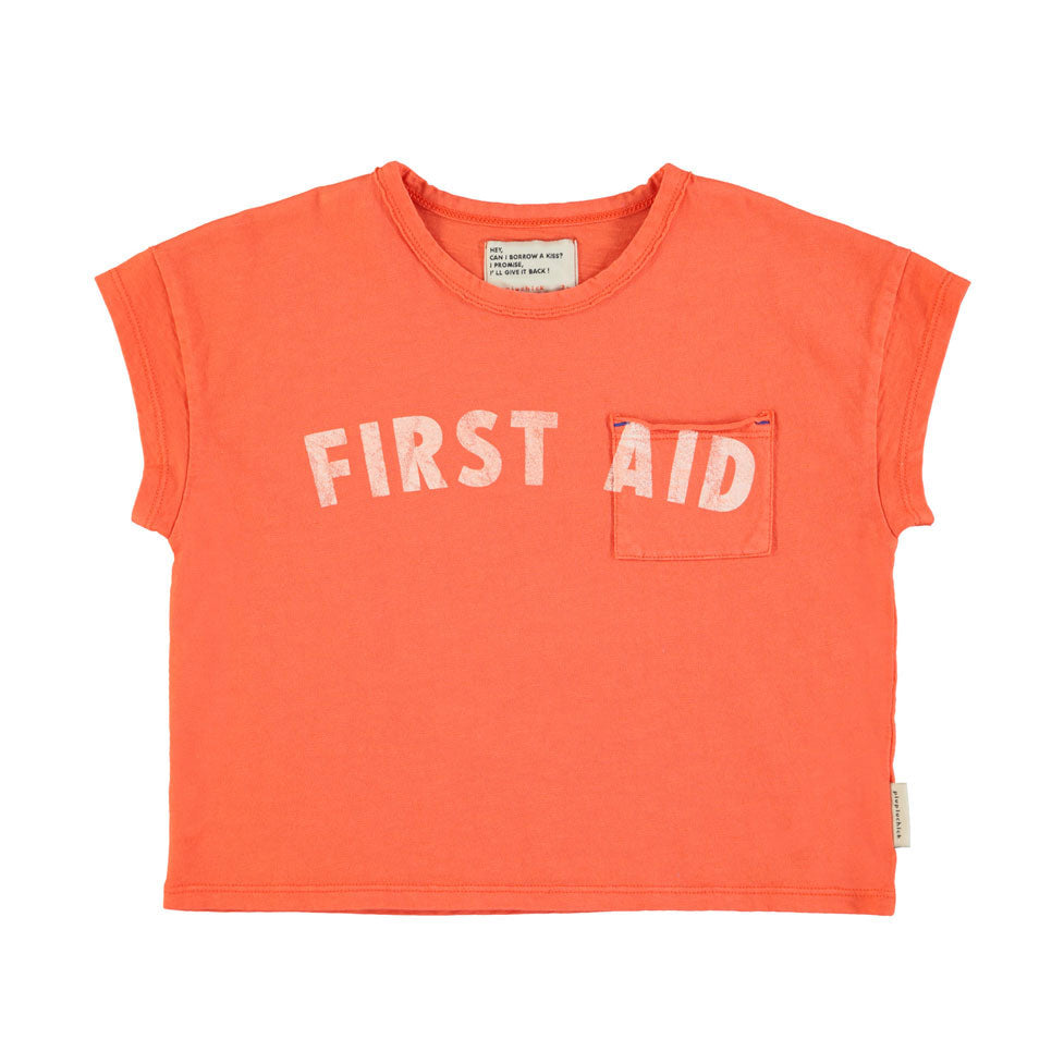 Piupiuchick Orange First Aid Tee