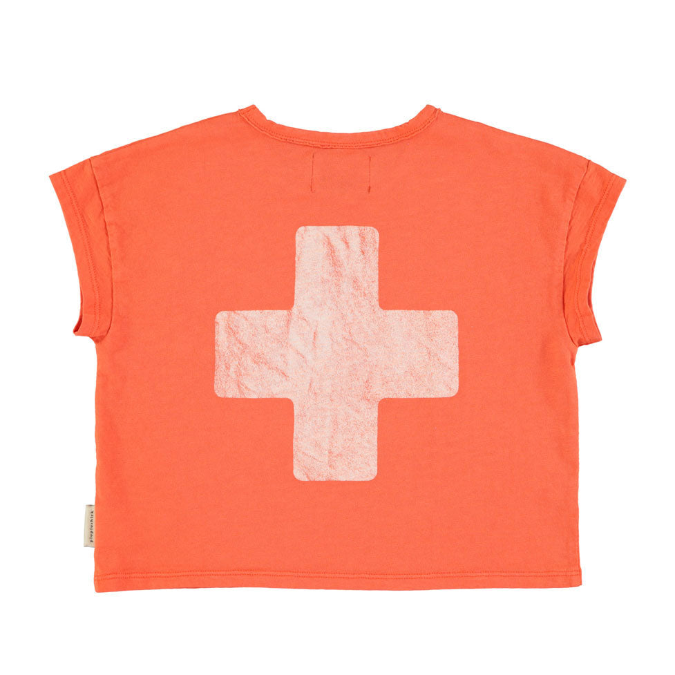 Piupiuchick Orange First Aid Tee