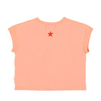 Piupiuchick Pink Tiger Print Tee