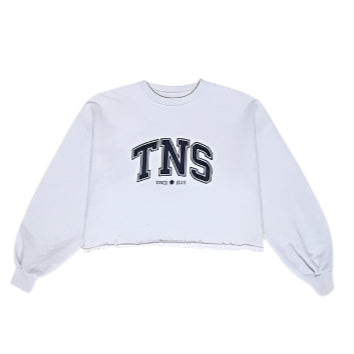 The New Society Grey Melange Zoe Sweatshirt