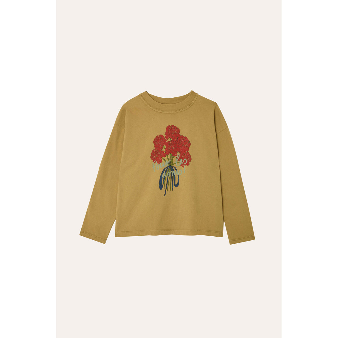 The Campamento Camel Flower Longsleeve Tee
