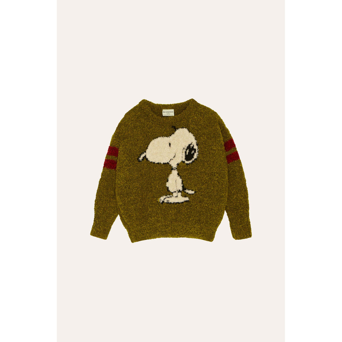 The Campamento Green Snoopy Sweater