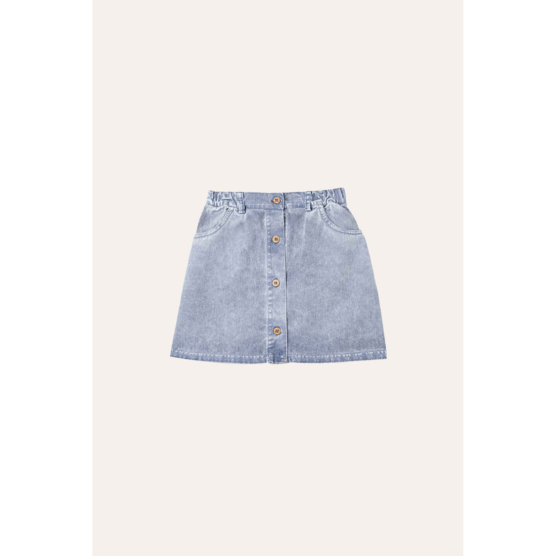 The Campamento Light Denim Skirt