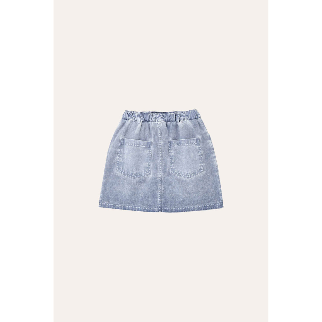 The Campamento Light Denim Skirt