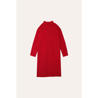 The Campamento Red Los Amigos Turtleneck Dress