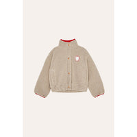 The Campamento Cream Teddy Jacket