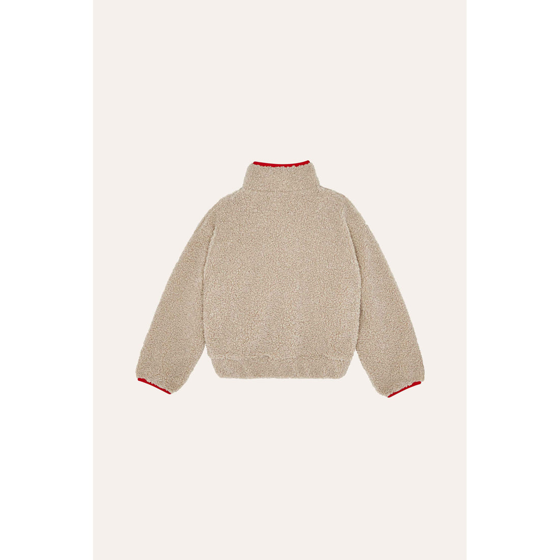 The Campamento Cream Teddy Jacket