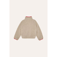 The Campamento Cream Teddy Jacket