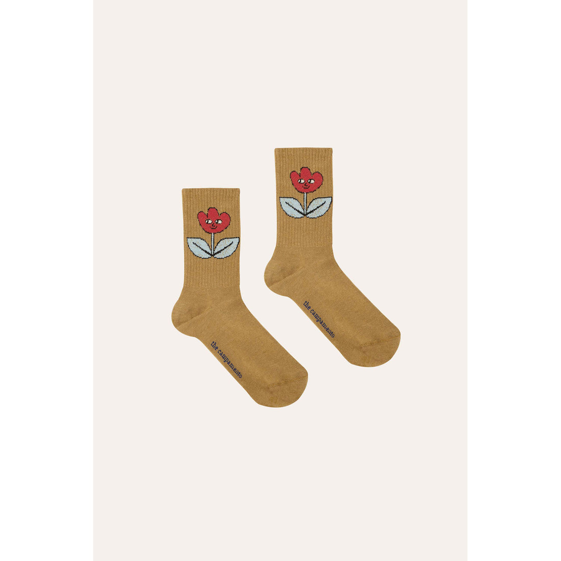 The Campamento Yellow Flower Socks