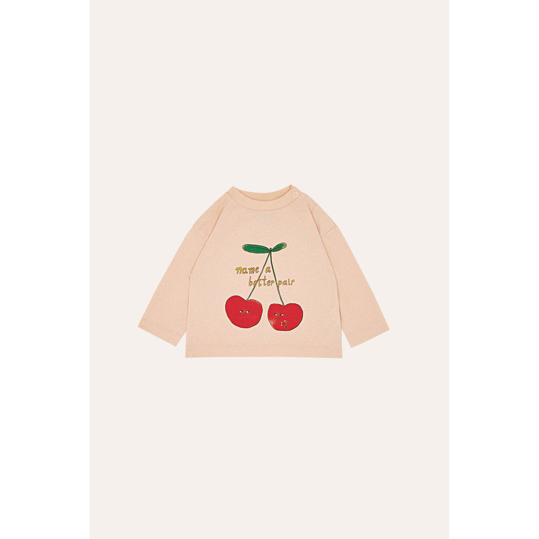 The Campamento Pink Cherry Baby Longsleeve Tee