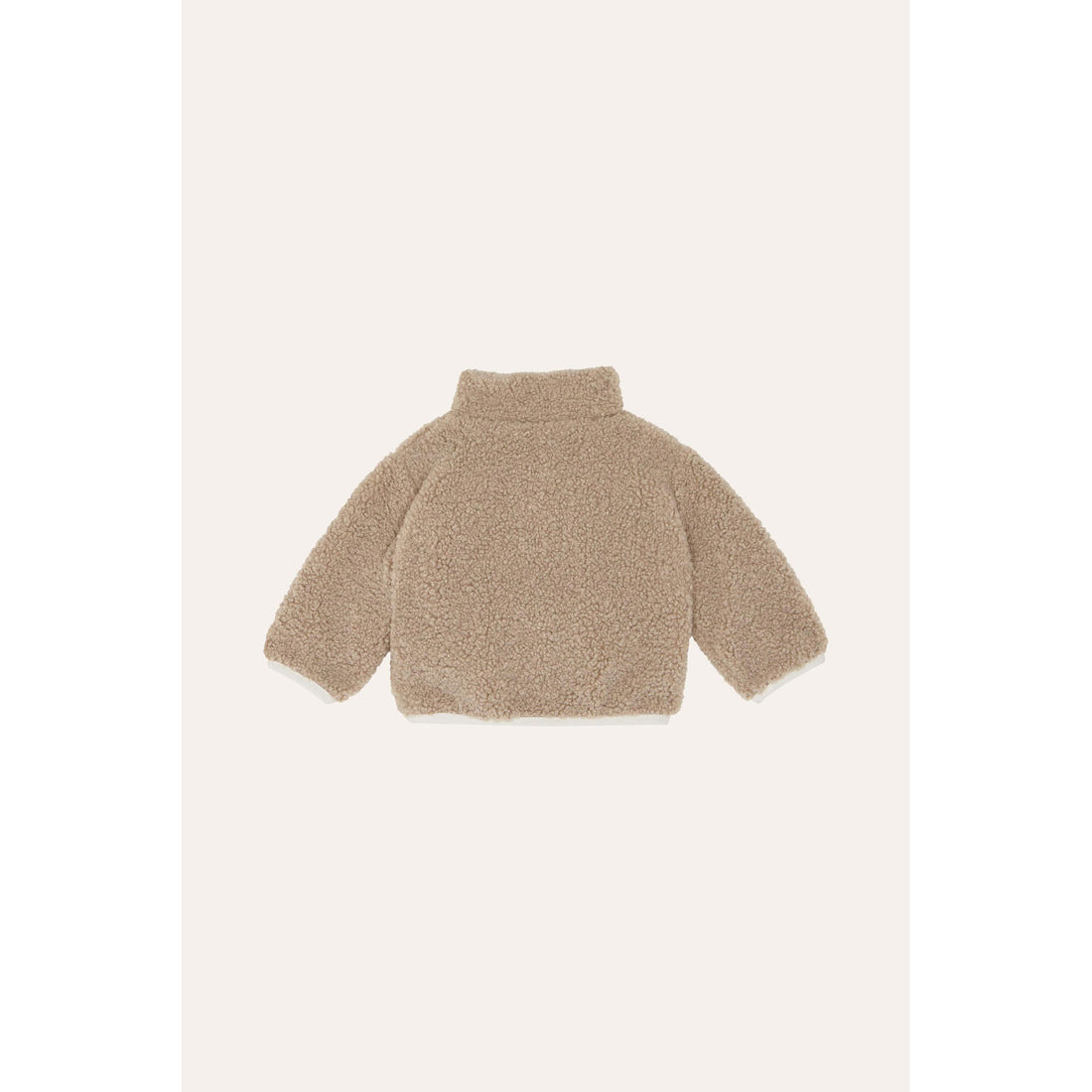 The Campamento Cream Cherry Teddy Baby Jacket