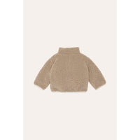 The Campamento Cream Cherry Teddy Baby Jacket