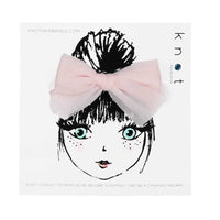 Knot Hairbands Pale Pink Tulle Bow Clip
