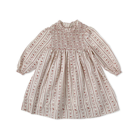 Bene Bene Red Tyrol Smocking Dress