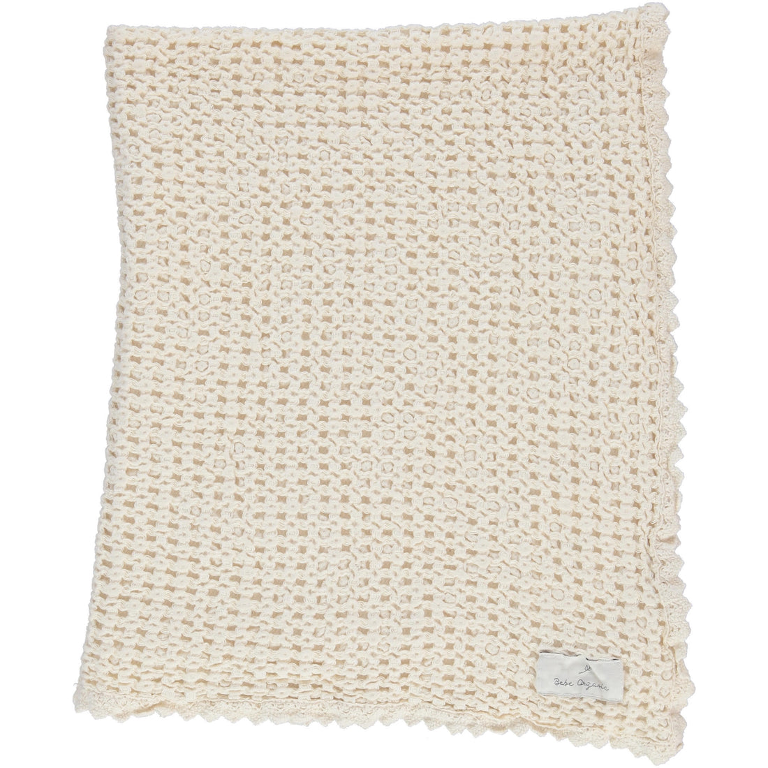 Bebe Organic  Natural Wafle Blanket