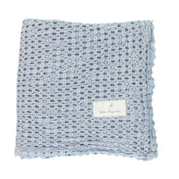 Bebe Organic Atlantic Waffle Blanket