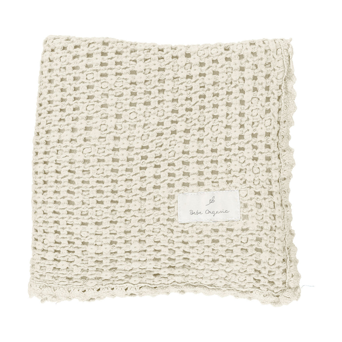 Bebe Organic Natural Waffle Blanket