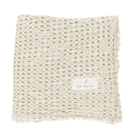 Bebe Organic Natural Waffle Blanket